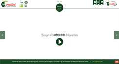 Desktop Screenshot of morettini.it
